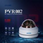 ESCAM PVR002 2.0MP HD 1080P PTZ 4X Zoom 2.8-12mm Lens Waterproof POE Dome IP Camera – EU Plug