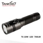 TANK007 UC16 700 Lumens USB Rechargeable Flashlight Portable Camping Torch