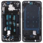 OEM Front Housing Frame with Side Buttons for Oneplus 6T – Black