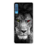 For Samsung Galaxy A7 (2018) Patterning Printing TPU Protection Phone Case – Lion
