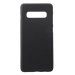Double-sided Matte TPU Cell Phone Case for Samsung Galaxy S10 – Black
