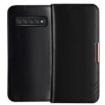 DZGOGO Royale Series II Genuine Leather Protection Phone Case for Samsung Galaxy S10 Lite – Black