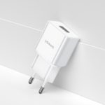 USAMS US-CC060 2.1A Single USB Wall Travel Charger Adapter – EU Standard Plug / White