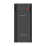 PISEN Micro USB Input 10000mAh Battery Charger Power Bank with LED Digital Display – Black
