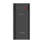 PISEN Micro USB Input 10000mAh Battery Charger Power Bank with LED Digital Display – Black