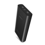 PISEN Power Station II 20000mAh 1A/2.1A Dual USB Power Bank with Micro USB /Lightning 8Pin Inputs – Black