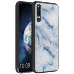 IMAK Fantasy Series Fabric Coated PC+TPU Hybrid Cover Case for Huawei Honor Magic 2 [with Explosion-proof Film] – Blue
