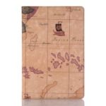 World Map Pattern PU Leather Smart Tablet Case for Huawei MediaPad M5 lite 10 – Style A