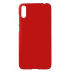 Rubberized Hard Plastic Case for Huawei Enjoy 9 / Y7 Pro (2019) – Red