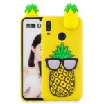 3D Pattern TPU Case for Huawei P Smart (2019) / Honor 10 Lite – Pineapple