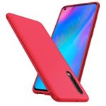 Jazz Series Twill Texture Soft TPU Phone Cover Case for Huawei P30 – Red