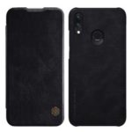 NILLKIN Qin Series Card Holder Leather Protection Case for Huawei P Smart (2019) – Black