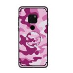NXE Camouflage Pattern TPU Mobile Phone Cover for Huawei Mate 20 Pro – Rose
