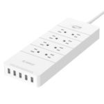 ORICO 8 AC Outlet Surge Protector with 5 USB Charging Port (HPC-8A5U-V1-US)