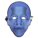 Sound Reactive LED Masks Halloween Glowing Ball Mask – Style 9