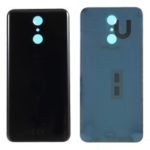 OEM Battery Housing Door Cover with Adhesive Sticker for LG Q7 Q610 – Black