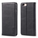 AZNS Retro Style PU Leather Protective Mobile Case for iPhone 6s / 6 4.7-inch – Black