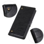 Wallet Leather Stand Case for Samsung Galaxy M20 – Black