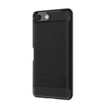 MOFI Carbon Fiber Texture Brushed TPU Case for Sony Xperia XZ4 Compact – Black