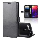 Crazy Horse [Wallet Stand] Leather Case for Huawei Honor View 20/Honor V20 – Black