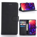 Crazy Horse Texture Retro Leather Flip Case for Huawei Honor View 20 / Honor V20 (China) – Black