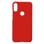 Rubberized Plastic Hard Cell Phone Cover for Xiaomi Mi Play – Red