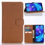 Crazy Horse Texture Retro Leather Flip Case for Xiaomi Mi Play – Brown
