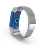 Milanese Stainless Steel Magnetic Watch Strap for Garmin vivosmart HR+ / Approach X10 X40 – Silver