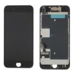 For iPhone 8 4.7-inch LCD Screen and Digitizer Assembly + Frame + Small Parts (380-450cd/? Brightness) – Black