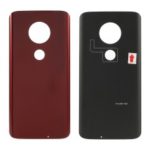For Motorola Moto G7 Plus Battery Housing Door Cover Part – Red