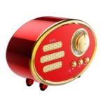HOCO BS25 Time Portable Wireless Bluetooth Speaker Support Aux/TF Card – Red