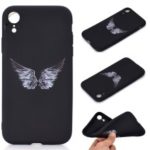 Matte Pattern Printing TPU Mobile Phone Cover for iPhone XR 6.1 inch – Wings