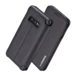 LC.IMEEKE Retro Style Leather Card Holder Case for Samsung Galaxy S10e – Black