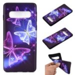 Pattern Printing Soft TPU Mobile Cover for Samsung Galaxy S10 – Pretty Butterflies