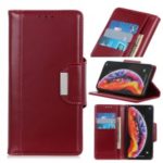 All Round Protection Stand Wallet PU Leather Case for Samsung Galaxy S10 5G – Red