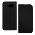 DZGOGO Iskin Series PU Leather Protection Phone Casing for Samsung Galaxy S10 Plus – Black