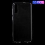 10Pcs/Set Clear TPU Cell Phone Covers with Non-slip Inner for Samsung Galaxy A50