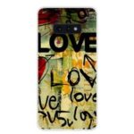 Pattern Printing TPU Back Case for Samsung Galaxy S10e – LOVE Pattern