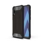 Armor Guard Plastic + TPU Hybrid Case for Samsung Galaxy A50 – Black