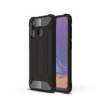 Heavy Duty Rugged Hybrid Phone Case (Plastic + TPU) for Samsung Galaxy A30 – Black