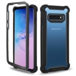 Anti-drop PC and TPU Hybrid Cell Phone Shell for Samsung Galaxy S10 Plus – Black