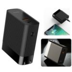 BASEUS BS-CHT901 Charger and Power Bank 2-in-1 5000mAh 15W (Type-C+USB Dual Output) – CN Standard Plug / Black