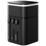 BASEUS JY-302PD Detachable 2-in-1 Global Conversion Charger 18W (Type-C+USB Dual Output) – AU/UK/US/EU/CN Standard Plug