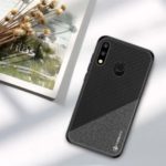 PINWUYO Honor Series PU Leather Coated TPU Cover for Huawei P30 Lite – Black