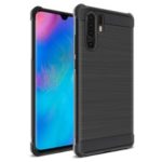 IMAK Vega Series Carbon Fiber Brushed TPU Air Bag Case for Huawei P30 Pro