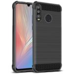 IMAK Vega Carbon Fiber Texture Brushed Airbag Case for Huawei P30 Lite