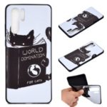 Pattern Printing Flexible TPU Gel Protection Cover for Huawei P30 Pro – World Domination for Cats