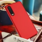 X-LEVEL Ultra-thin Matte TPU Phone Case Cover for Huawei P30 – Red