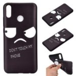 Pattern Printing TPU Case for Huawei Honor 10 Lite – Two Big Eyes