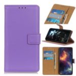 Wallet Stand Leather Protective Shell for Huawei Y6 Pro (2019) – Purple